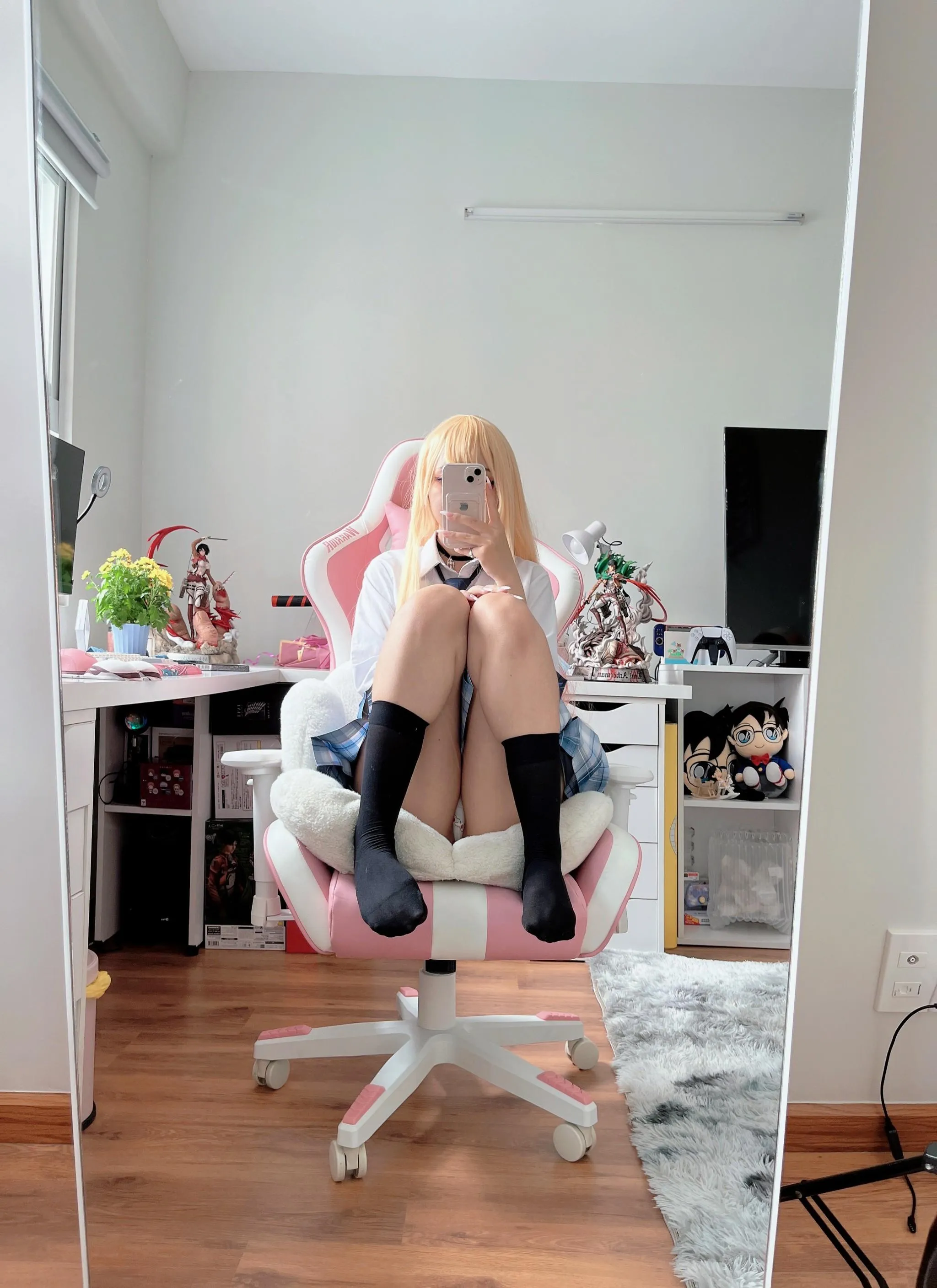 Umeko J – NO.047 Marin Kitagawa [COMPLETE SET]-Marin Kitagawa_Selfies [68P]插图5